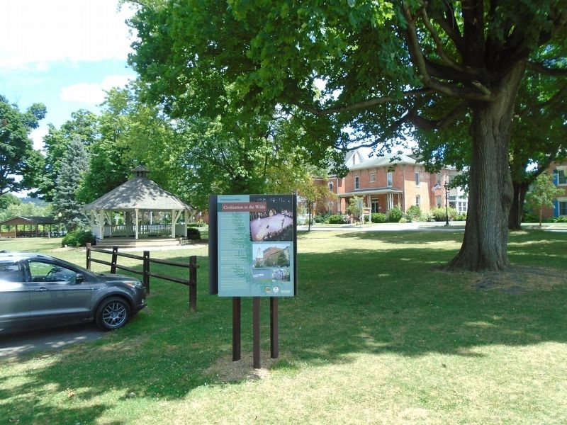 Clearfield's Early Inhabitants Marker image. Click for full size.