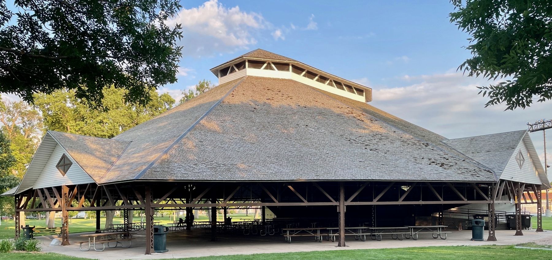 The Chautauqua Pavilion. Click for full size. The Chautauqua Pavilion image. Click for full size.