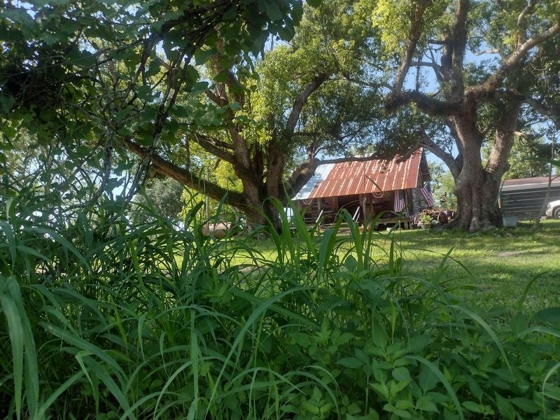 Surveyor's Lake Schoolhouse Marker. Click for full size. Surveyor's Lake Schoolhouse Marker image. Click for full size.