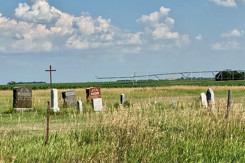 A few graves of the Bethel Lutheran Cemetery.. Click for full size. A few graves of the Bethel Lutheran Cemetery. image. Click for full size.