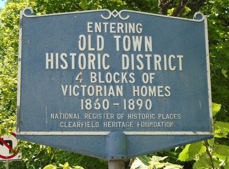 Old Town Historic District Marker. Click for full size. Old Town Historic District Marker image. Click for full size.