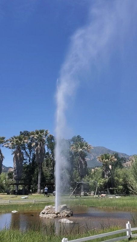 Old Faithful Geyser of California. Click for full size. Old Faithful Geyser of California image. Click for full size.