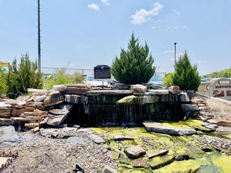 Nemaha River Falls Marker image. Click for full size.