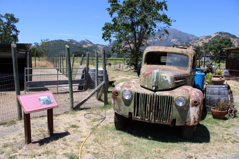 1947 Ford Truck and Marker. Click for full size. 1947 Ford Truck and Marker image. Click for full size.