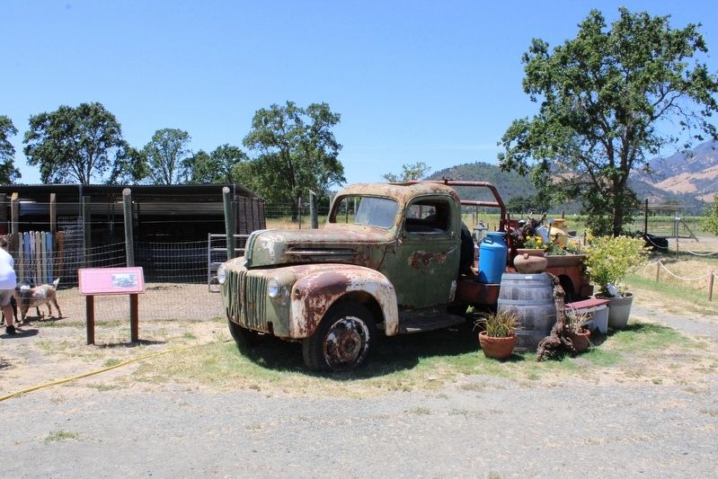 1947 Ford Truck and Marker. Click for full size. 1947 Ford Truck and Marker image. Click for full size.