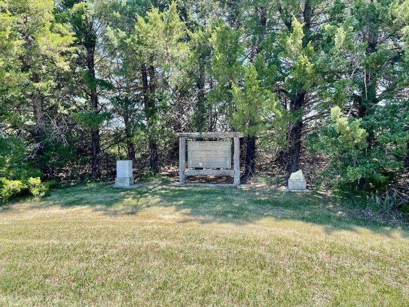 The Nelson Buck Massacre Marker. Click for full size. The Nelson Buck Massacre Marker image. Click for full size.