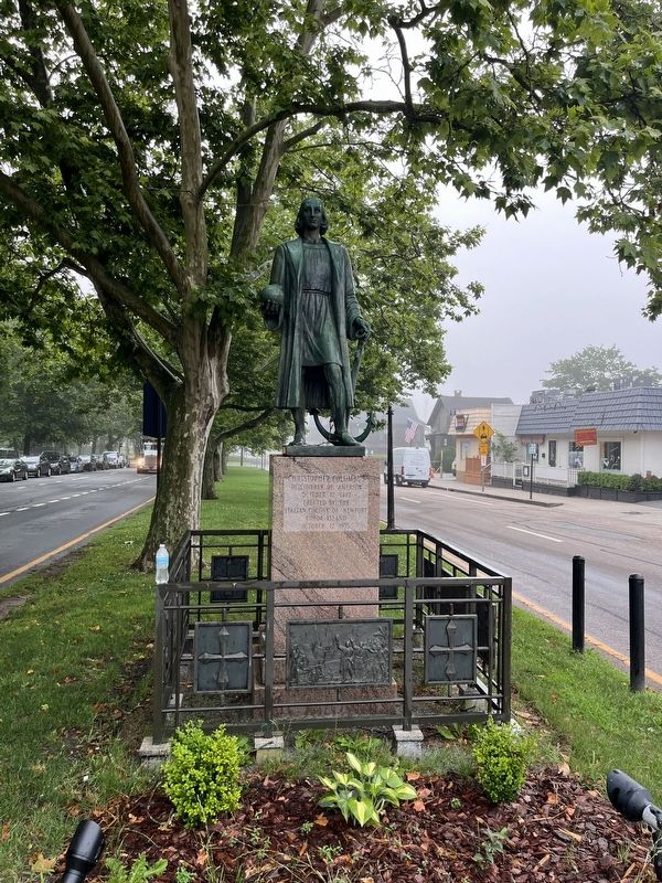Christopher Columbus Statue. Click for full size. Christopher Columbus Statue image. Click for full size.