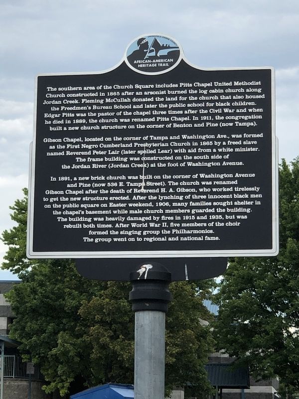 Church Square South Marker. Click for full size. Church Square South Marker image. Click for full size.