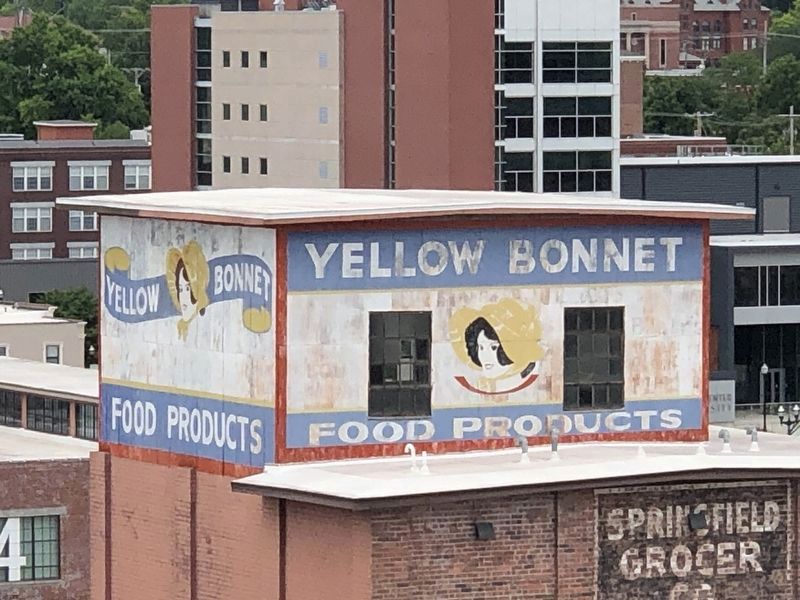 Yellow Bonnet Girl signs image. Click for full size.
