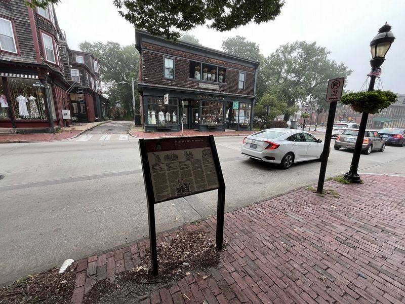 Bellevue Ave. at John St. Marker. Click for full size. Bellevue Ave. at John St. Marker image. Click for full size.