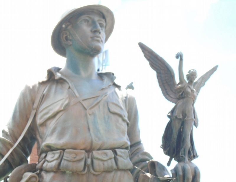 War Memorial Statue Detail. Click for full size. War Memorial Statue Detail image. Click for full size.