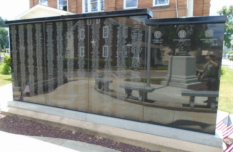 Veterans Memorial Panel. Click for full size. Veterans Memorial Panel image. Click for full size.
