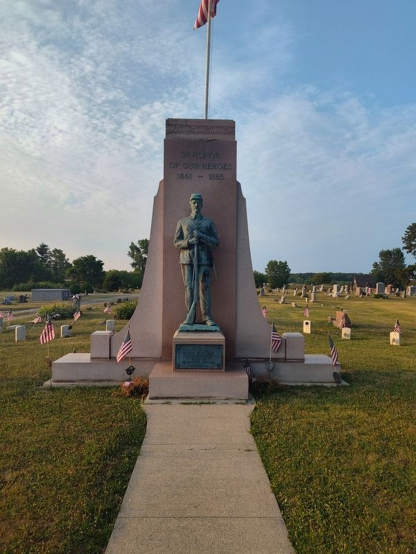 In Honor of Our Heroes Marker image. Click for full size.