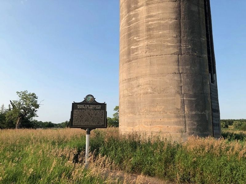 Hessel and Charlotte Houtman Family Farm Marker image. Click for full size.