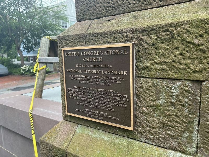 United Congregational Church Marker. Click for full size. United Congregational Church Marker image. Click for full size.
