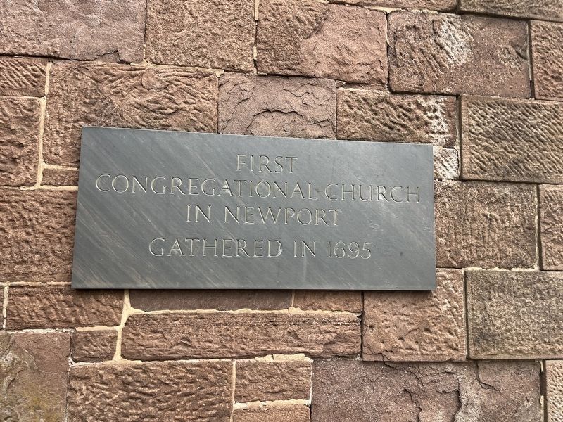 Additional signage on the church building. Click for full size. Additional signage on the church building image. Click for full size.