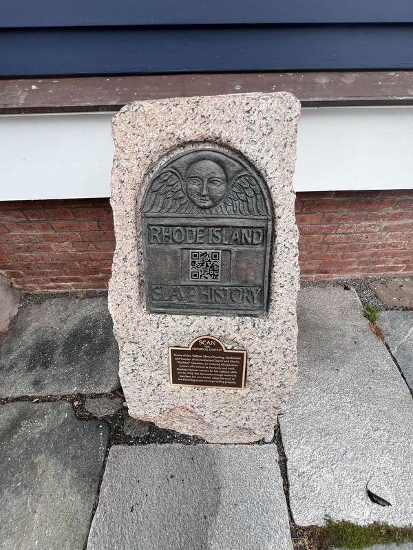William Ellery Channing House Marker. Click for full size. William Ellery Channing House Marker image. Click for full size.
