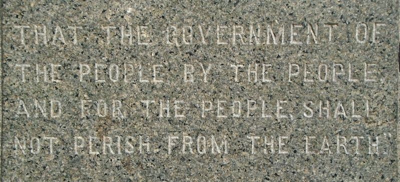 Civil War Memorial Epitaph. Click for full size. Civil War Memorial Epitaph image. Click for full size.