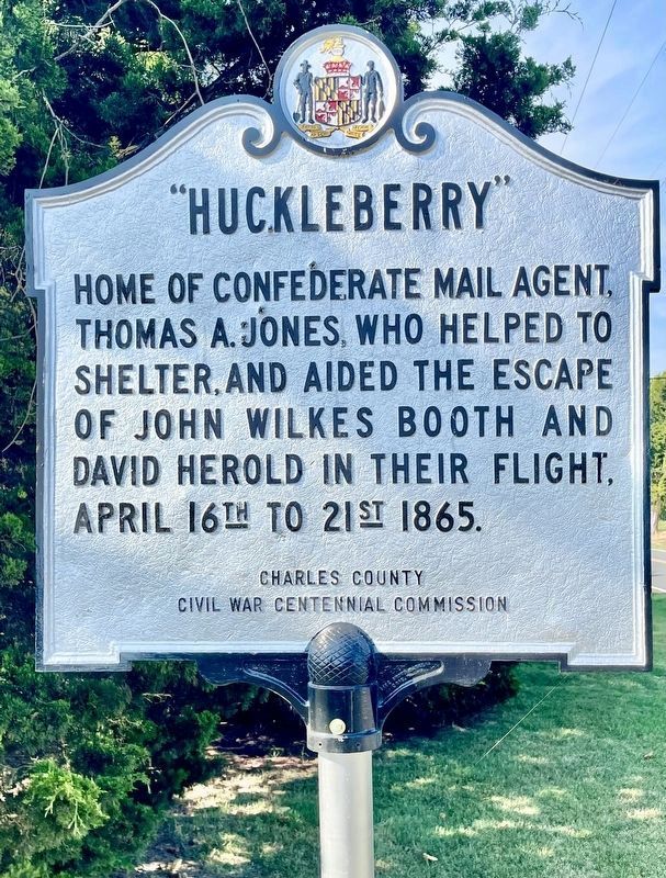 "Huckleberry" Marker image. Click for full size.