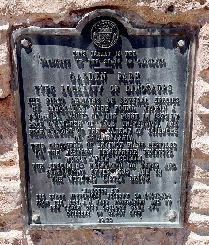 Garden Park Marker image. Click for full size.