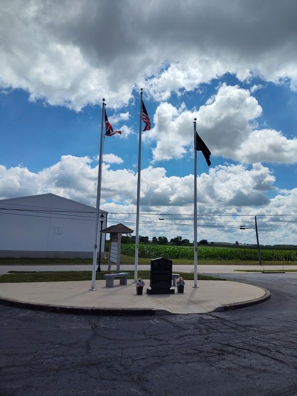 Osgood Veterans Memorial image. Click for full size.