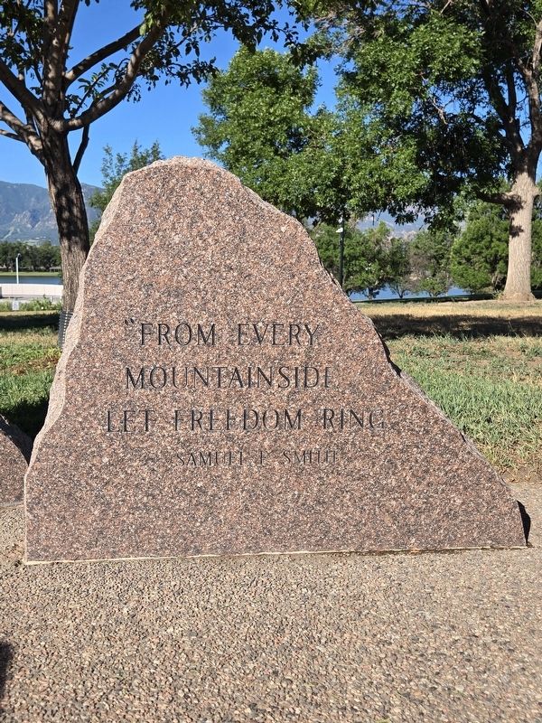The Freedom Memorial (right). Click for full size. The Freedom Memorial (right) image. Click for full size.