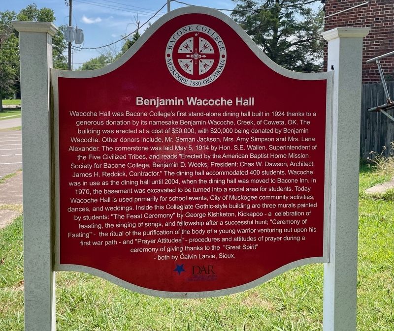 Benjamin Wacoche Hall Marker image. Click for full size.