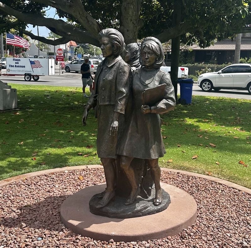 The League of Wives Memorial. Click for full size. The League of Wives Memorial image. Click for full size.