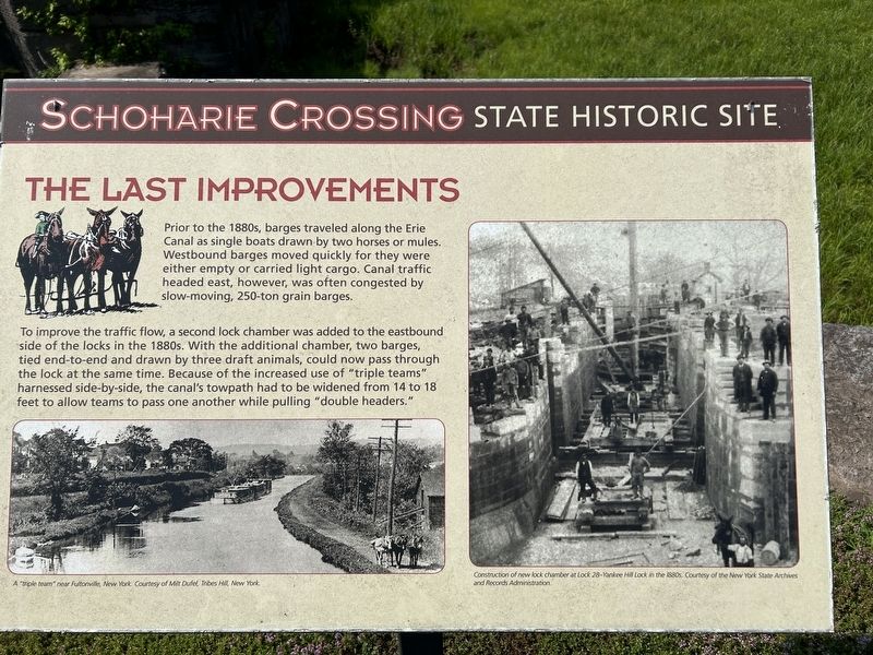 The Last Improvements Marker. Click for full size. The Last Improvements Marker image. Click for full size.