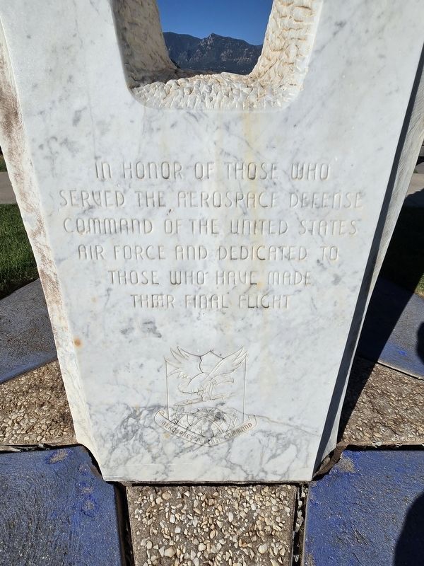 Aerospace Defense Command Monument Marker image. Click for full size.