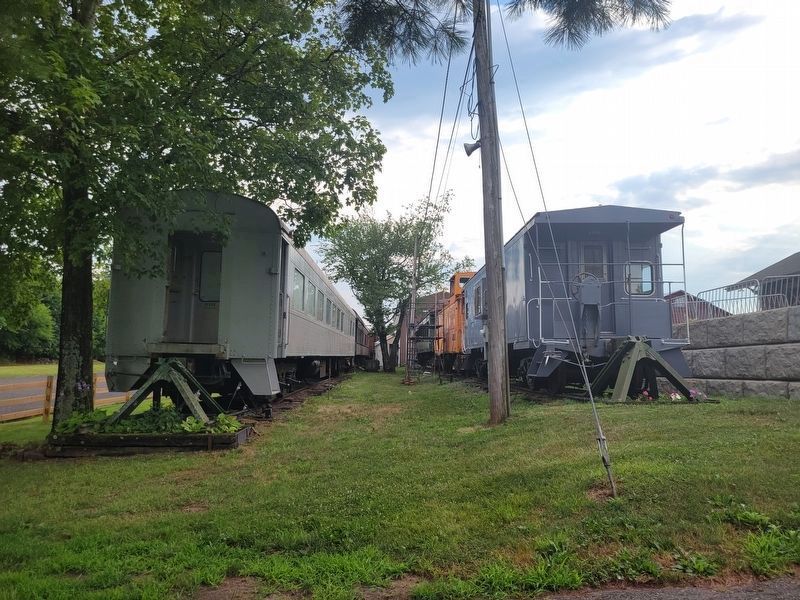 Black River and Western Railroad Railcars. Click for full size. Black River and Western Railroad Railcars image. Click for full size.