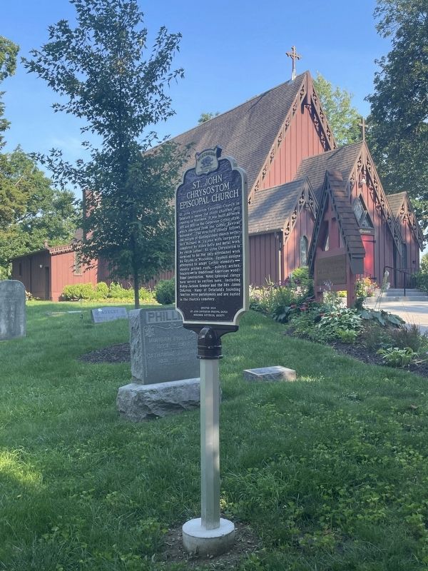 St. John Chrysostom Episcopal Church Marker. Click for full size. St. John Chrysostom Episcopal Church Marker image. Click for full size.