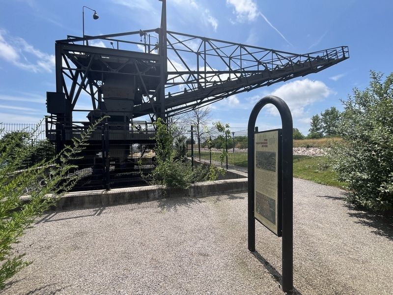 Manchester Street Station / The Providence River Marker. Click for full size. Manchester Street Station / The Providence River Marker image. Click for full size.