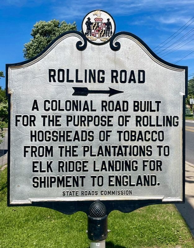 Rolling Road Marker image. Click for full size.