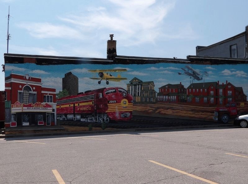 Mural in Downtown Monett. Click for full size. Mural in Downtown Monett image. Click for full size.
