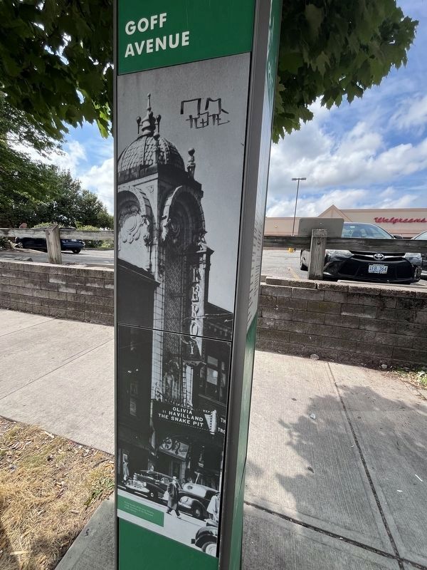 The Leroy Theatre Marker image. Click for full size.