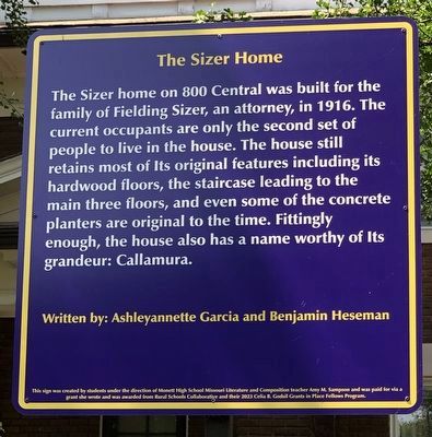 The Sizer Home Marker image. Click for full size.