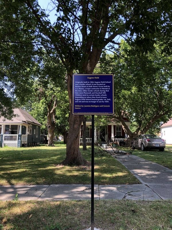 Eugene Field Marker image. Click for full size.