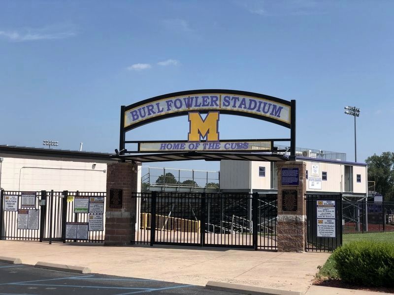 Monett Football Marker image. Click for full size.