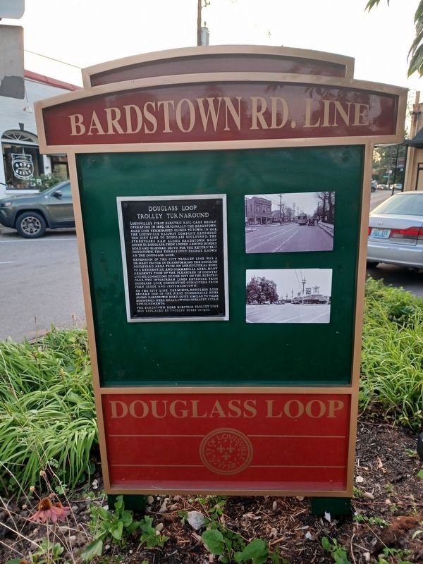 Douglas Loop Trolley Turnaround Marker. Click for full size. Douglas Loop Trolley Turnaround Marker image. Click for full size.