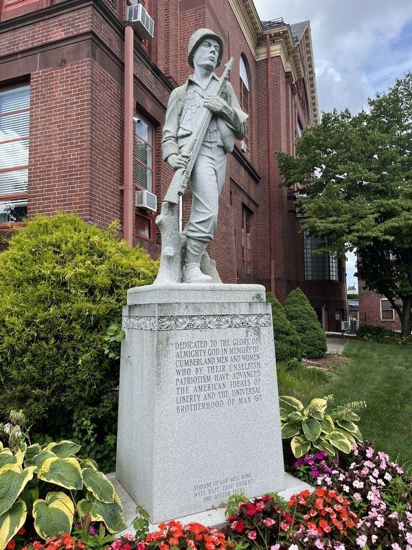 Veterans Memorial Marker. Click for full size. Veterans Memorial Marker image. Click for full size.