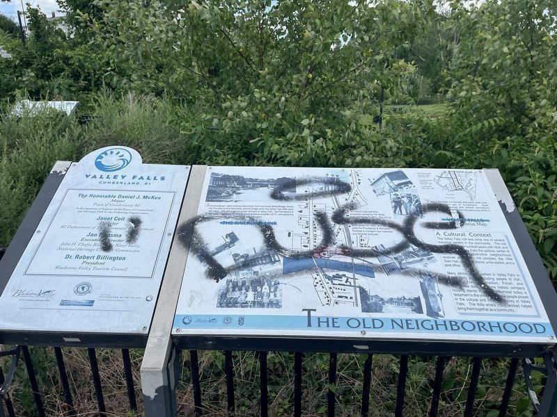 The Old Neighborhood Marker. Click for full size. The Old Neighborhood Marker image. Click for full size.