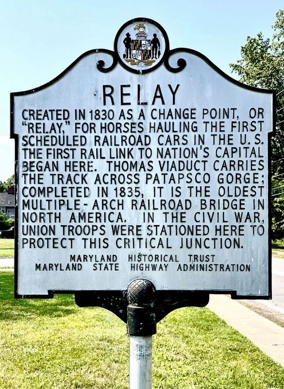 Relay Marker. Click for full size. Relay Marker image. Click for full size.