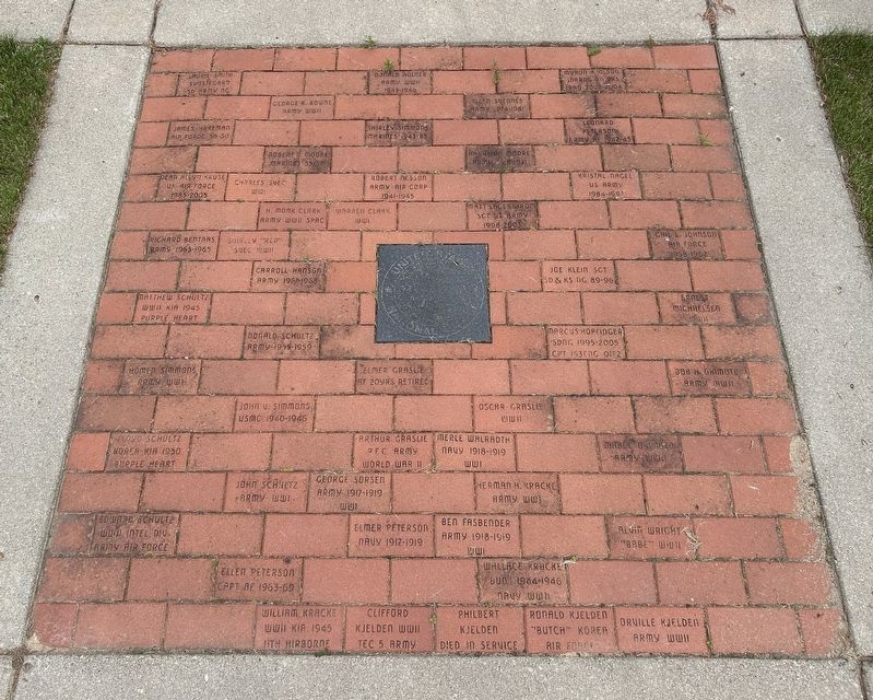 White Area Veterans Memorial Plaza Bricks, Section 5. Click for full size. White Area Veterans Memorial Plaza Bricks, Section 5 image. Click for full size.