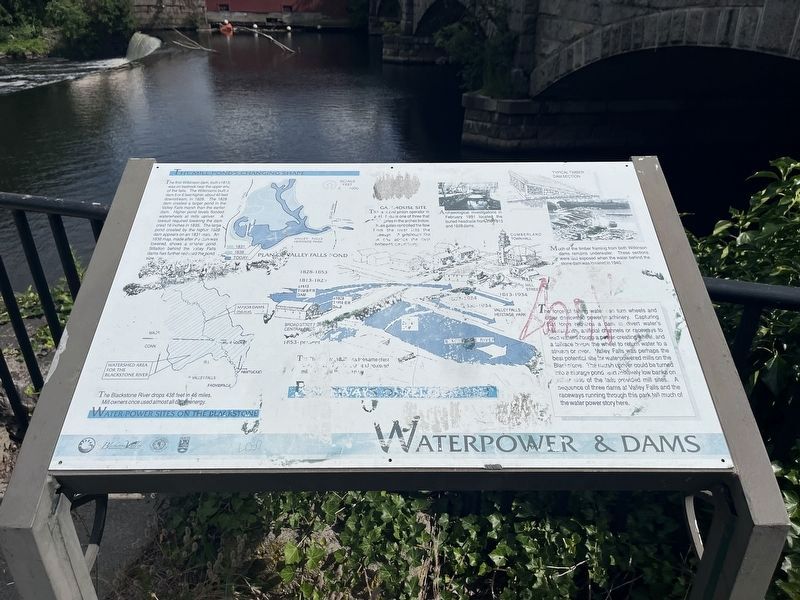 Waterpower & Dams Marker image. Click for full size.