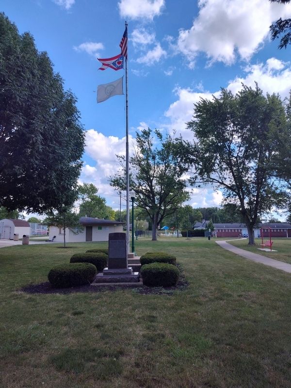 Ward Park Marker. Click for full size. Ward Park Marker image. Click for full size.