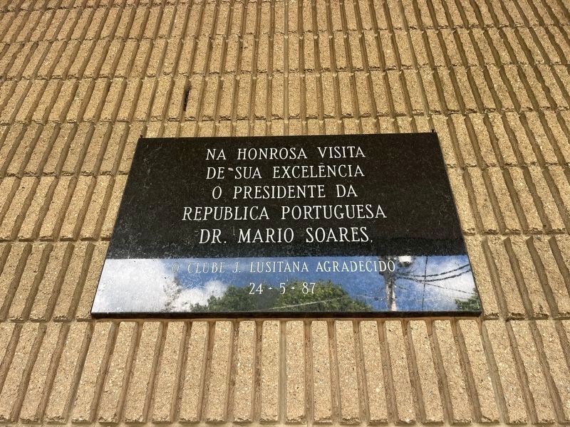 President of Portugal Visit Marker image. Click for full size.