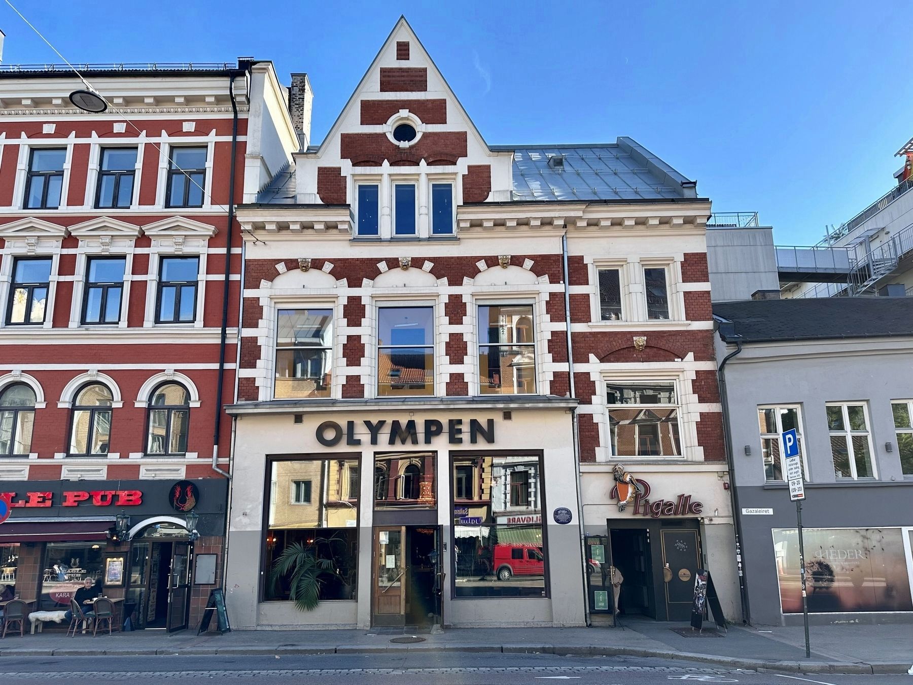 Restaurant Olympen and Marker. Click for full size. Restaurant Olympen and Marker image. Click for full size.