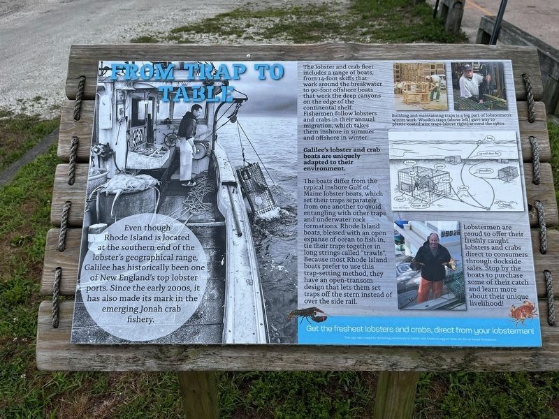 From Trap to Table Marker. Click for full size. From Trap to Table Marker image. Click for full size.