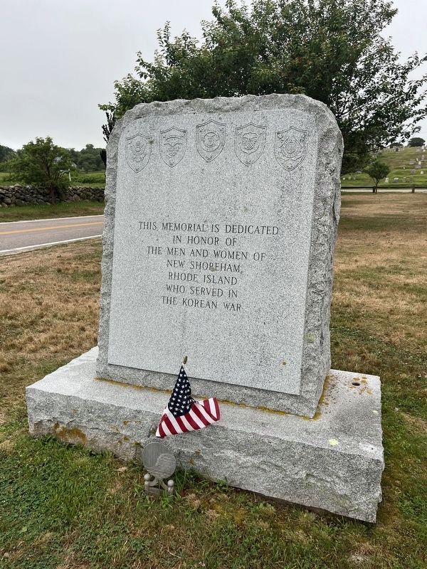 Korean War Memorial Marker. Click for full size. Korean War Memorial Marker image. Click for full size.